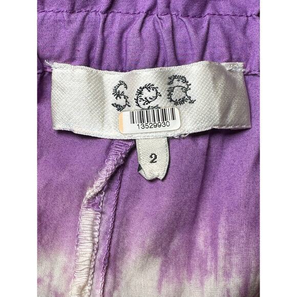 Sea New York Zelda Tie Dye Square Neck Wide Leg Jumpsuit Size 2 - Picture 5 of 6